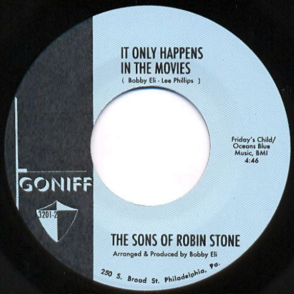 Sons of Robin Stone : I'm Ready To Give Up My Love / It Only Happens In The Movies (7", Single)