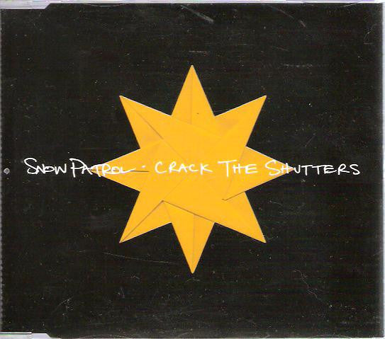 Snow Patrol : Crack The Shutters (CD, Single, Promo)