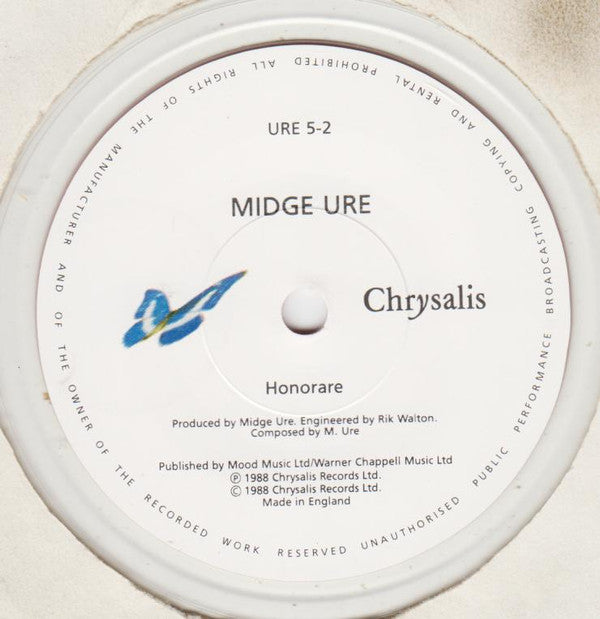Midge Ure : Answers To Nothing (7", Single, Cle)