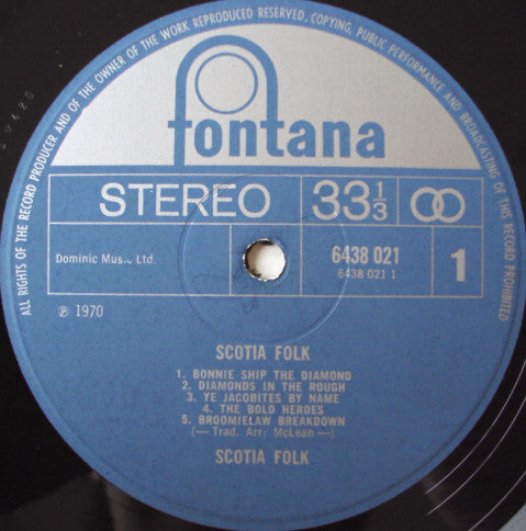 Scotia Folk : Scotia Folk (LP, Album)