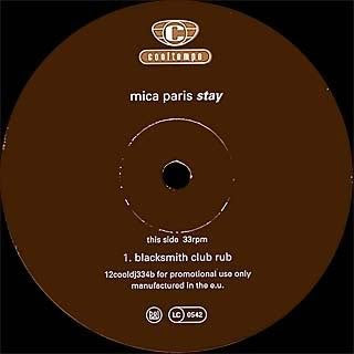 Mica Paris : Stay (12", Promo)