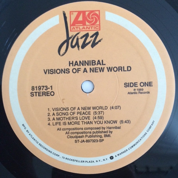 Hannibal Marvin Peterson : Visions Of A New World (LP, Album)