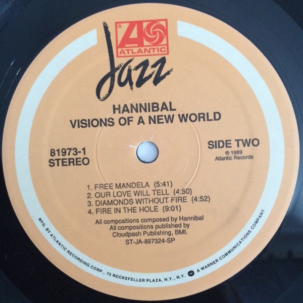 Hannibal Marvin Peterson : Visions Of A New World (LP, Album)