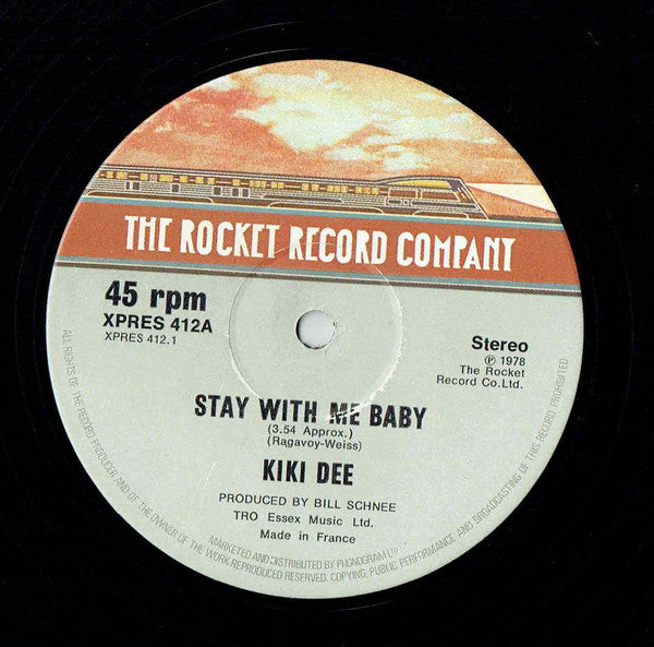 Kiki Dee : Stay With Me Baby (12")