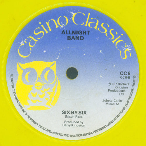 All Night Band : The Joker (The Wigan Joker) (7", Yel)