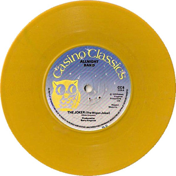 All Night Band : The Joker (The Wigan Joker) (7", Yel)