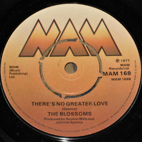 The Blossoms : A.P.B. (7", Single)