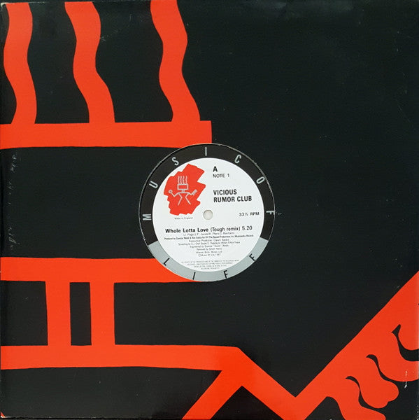Vicious Rumor Club : Whole Lotta Love (12")