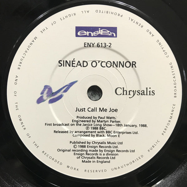 Sinéad O'Connor With MC Lyte : I Want Your (Hands On Me) (7", Single)