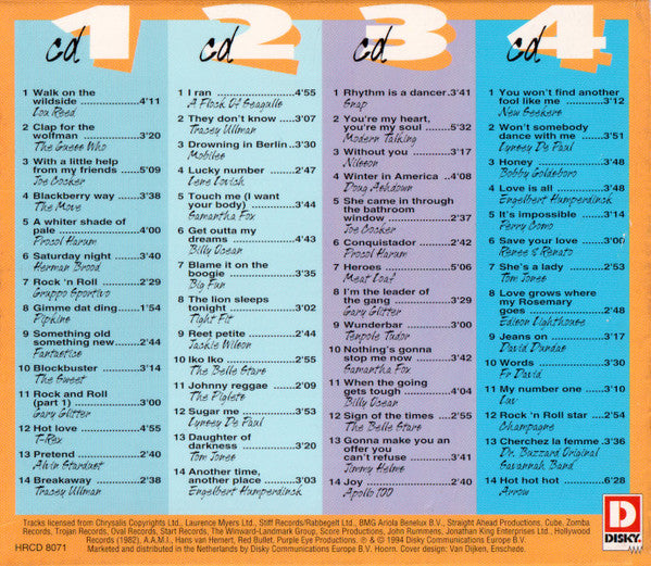 Various : More Best Sellers (4xCD, Comp + Box)