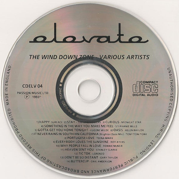 Various : The Wind Down Zone (CD, Comp)