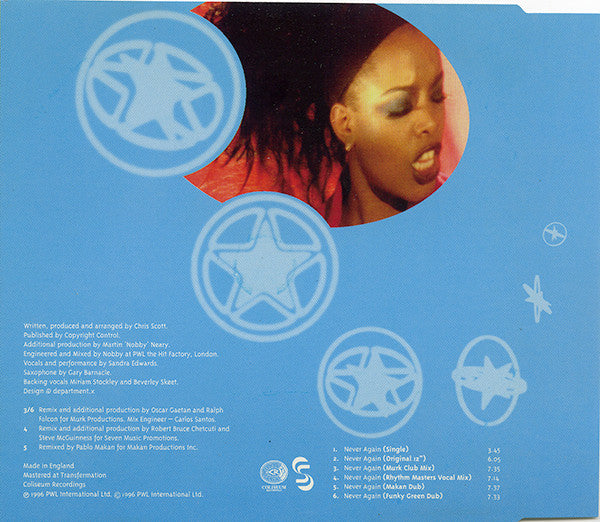 Happy Clappers : Never Again (CD, Single)