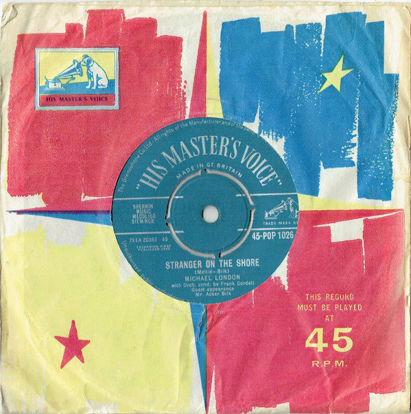 Michael London : Stranger On The Shore / Miracles Sometimes Happen (7", Single)