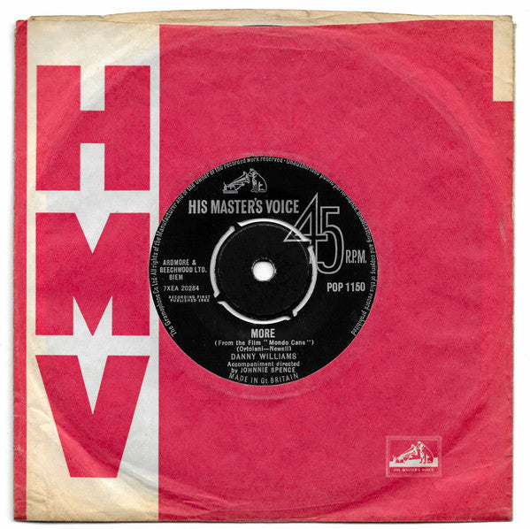 Danny Williams : More (7", Single)