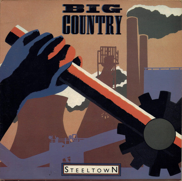 Big Country : Steeltown (LP, Album, Non)