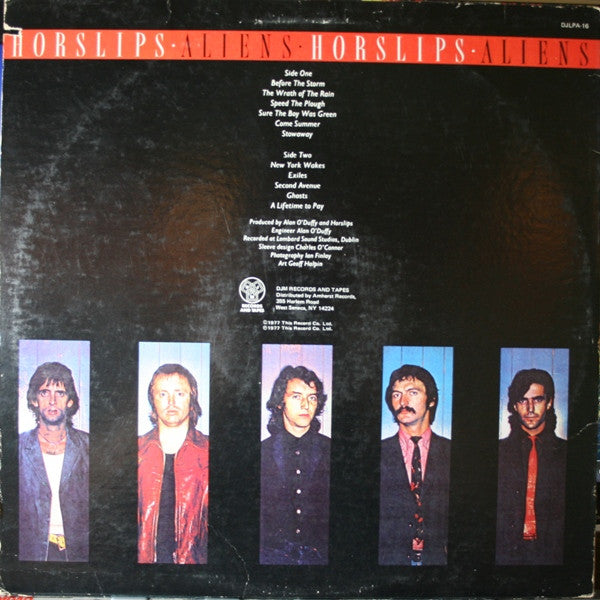Horslips : Aliens (LP, Album, San)