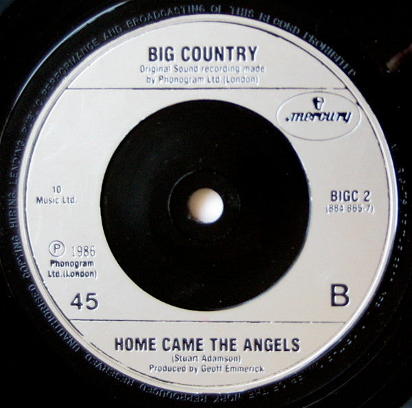 Big Country : The Teacher (7", Single, Sil)