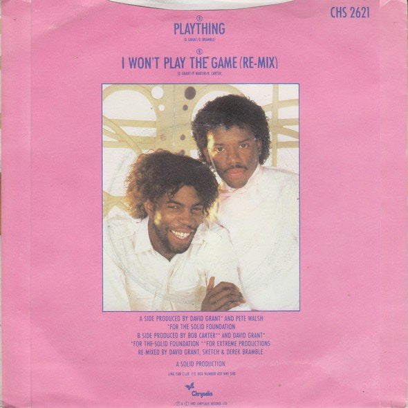 Linx : Plaything (7", Single)