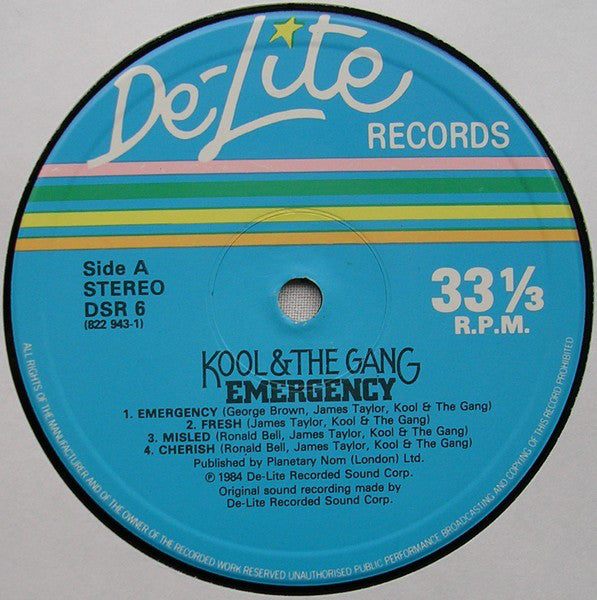 Kool & The Gang : Emergency (LP, Album)
