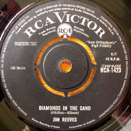 Jim Reeves : There's A Heartache Following Me (7", Single)