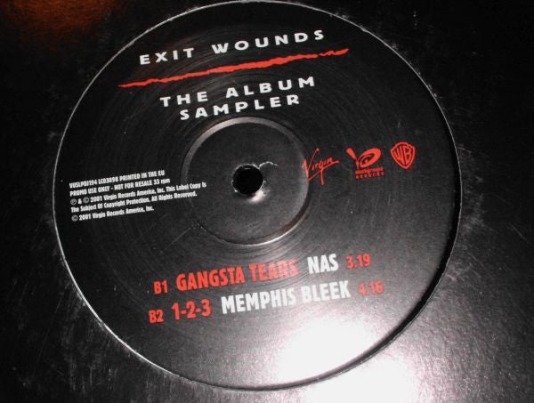 Various : Exit Wounds - The Album Sampler (12", Promo, Smplr)