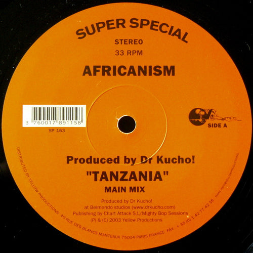 Africanism Produced By Dr. Kucho! : Tanzania (12")