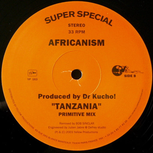 Africanism Produced By Dr. Kucho! : Tanzania (12")