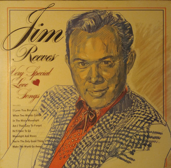 Jim Reeves : Very Special Love Songs (LP, Comp)