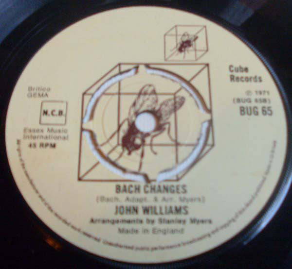 John Williams (7) : Cavatina (7", RE, 4-P)