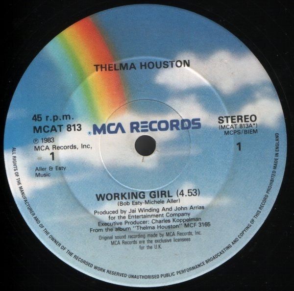 Thelma Houston : Working Girl (12")