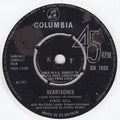 Vince Hill : Heartaches (7", Single)