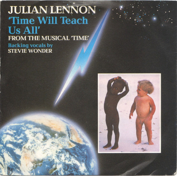 Julian Lennon : Time Will Teach Us All (7", Single)