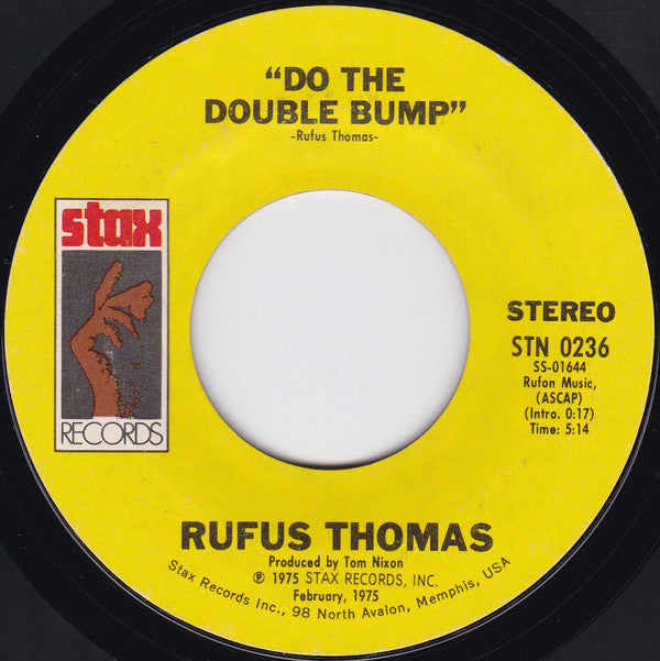 Rufus Thomas : Do The Double Bump (7")