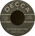 Sammy Davis Jr. : Just One Of Those Things / Earthbound (7")