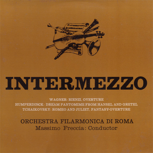 Orchestra Filarmonica Di Roma Conducted By Massimo Freccia : Intermezzo (LP, Mono)