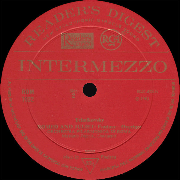 Orchestra Filarmonica Di Roma Conducted By Massimo Freccia : Intermezzo (LP, Mono)