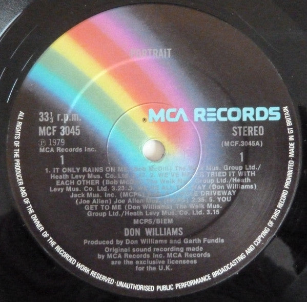 Don Williams (2) : Portrait (LP, Album)