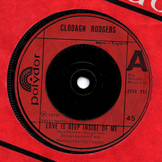 Clodagh Rodgers : Love Is Deep Inside Of Me (7")