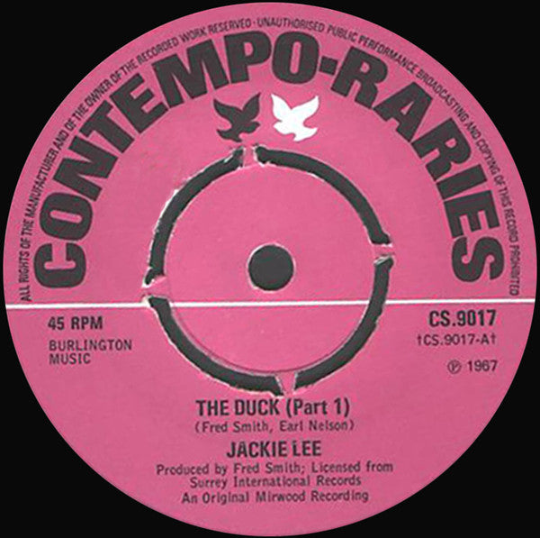 Jackie Lee : The Duck (7")