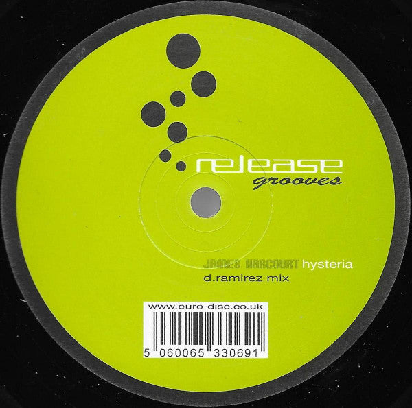 James Harcourt : Hysteria (12")