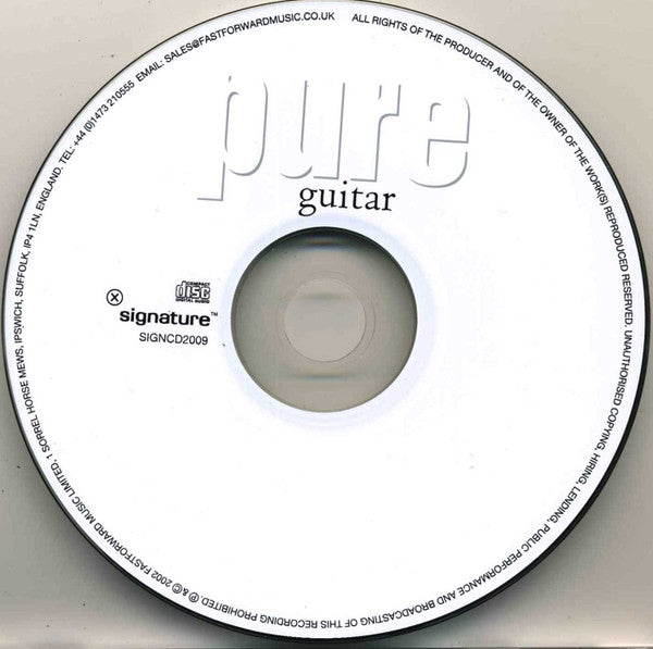 Unknown Artist : Pure Guitar (CD, Comp)