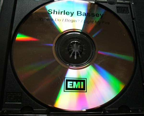 Shirley Bassey : Where Do I Begin? (CDr, Single, Promo)
