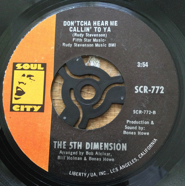 The 5th Dimension* : Medley: Aquarius/Let The Sunshine In (The Flesh Failures)  (7", Mono, She)