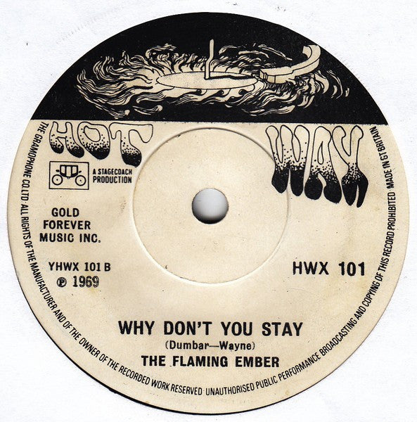 Flaming Ember : Westbound No. 9 (7", Single)