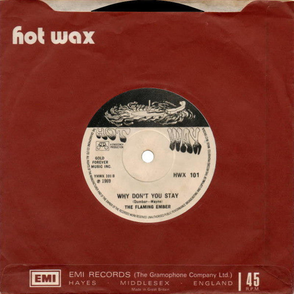 Flaming Ember : Westbound No. 9 (7", Single)