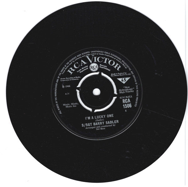 Barry Sadler : The Ballad Of The Green Berets (7", Single)