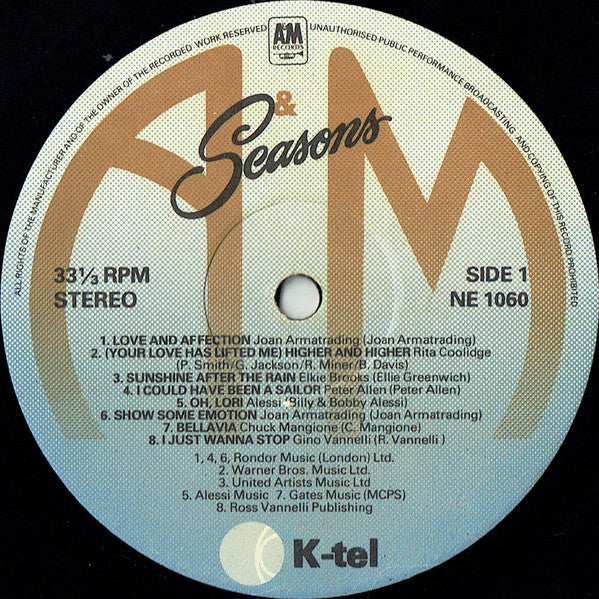 Various : Seasons (LP, Comp)