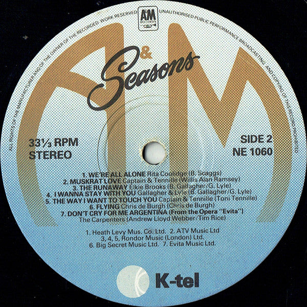 Various : Seasons (LP, Comp)
