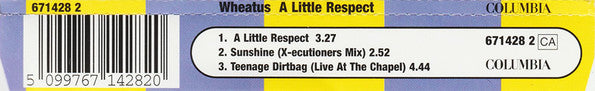 Wheatus : A Little Respect (CD, Single)