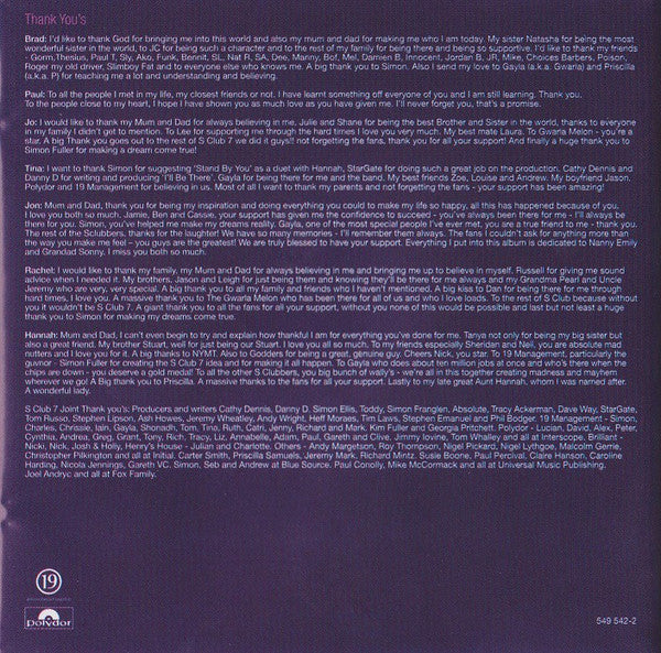 S Club 7 : '7' (CD, Album, Enh, RE, S/Edition)